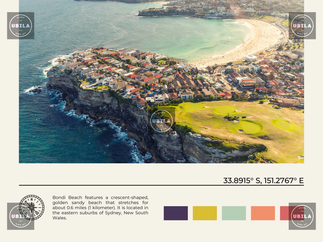 Bondi Beach Poster 1