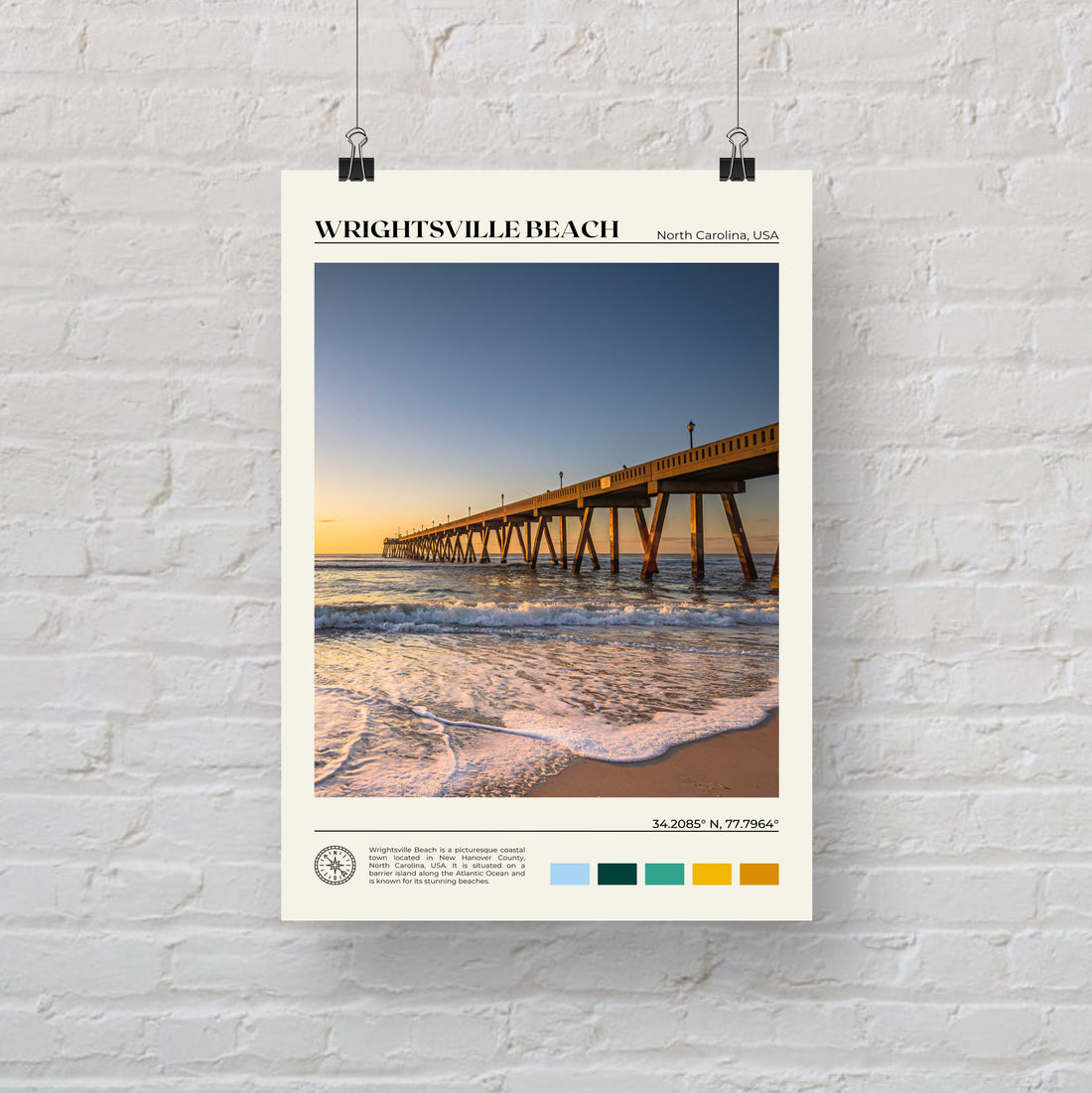 Wrightsville Beach Poster 1