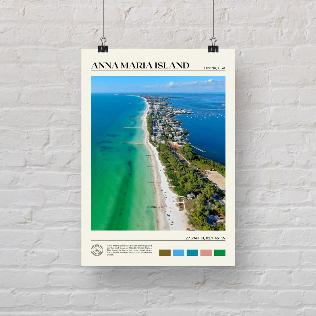 Anna Maria Island Poster