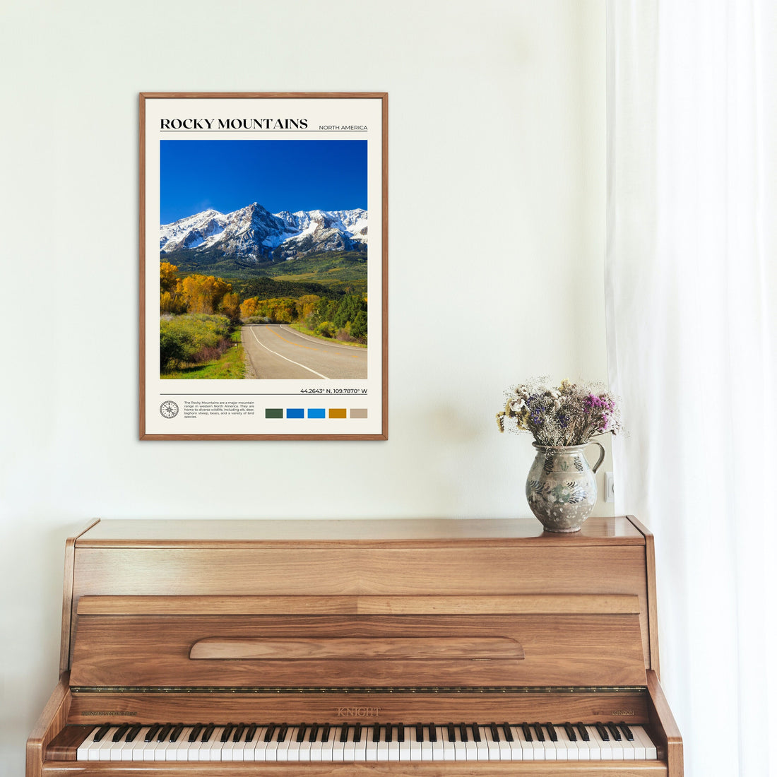 Rocky Mountains Poster