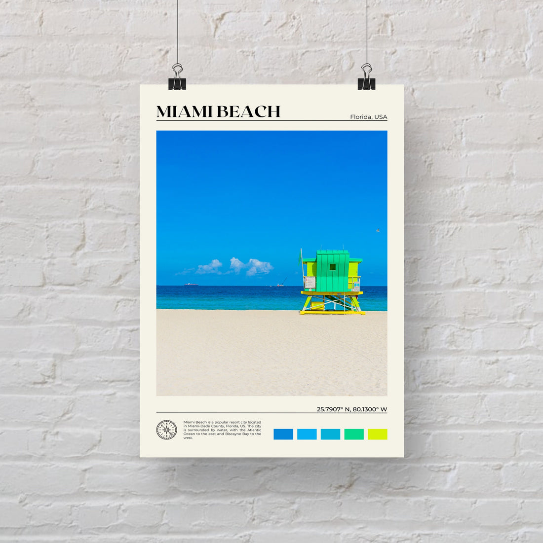 Miami Beach Poster 1