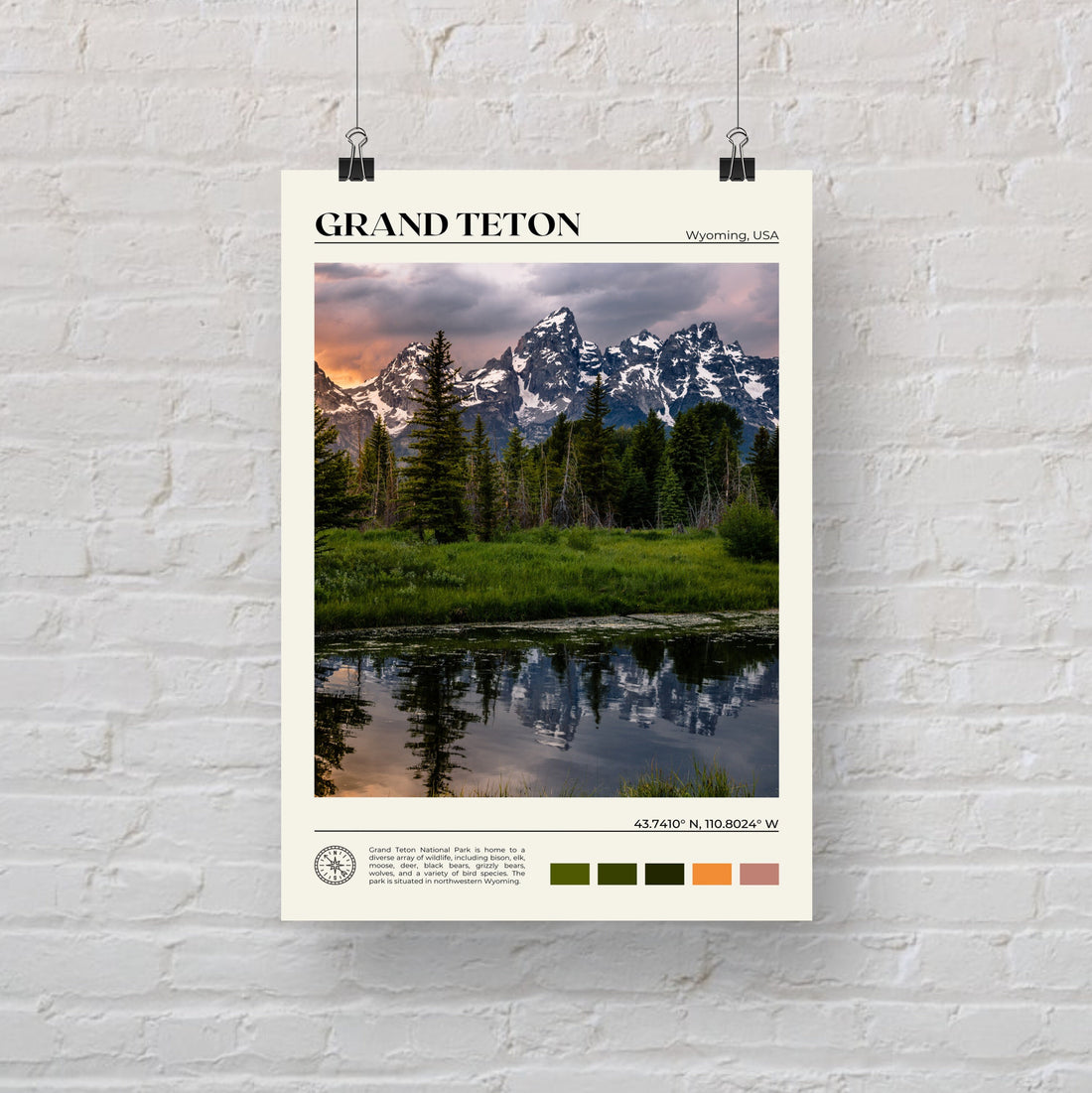 Grand Teton Poster