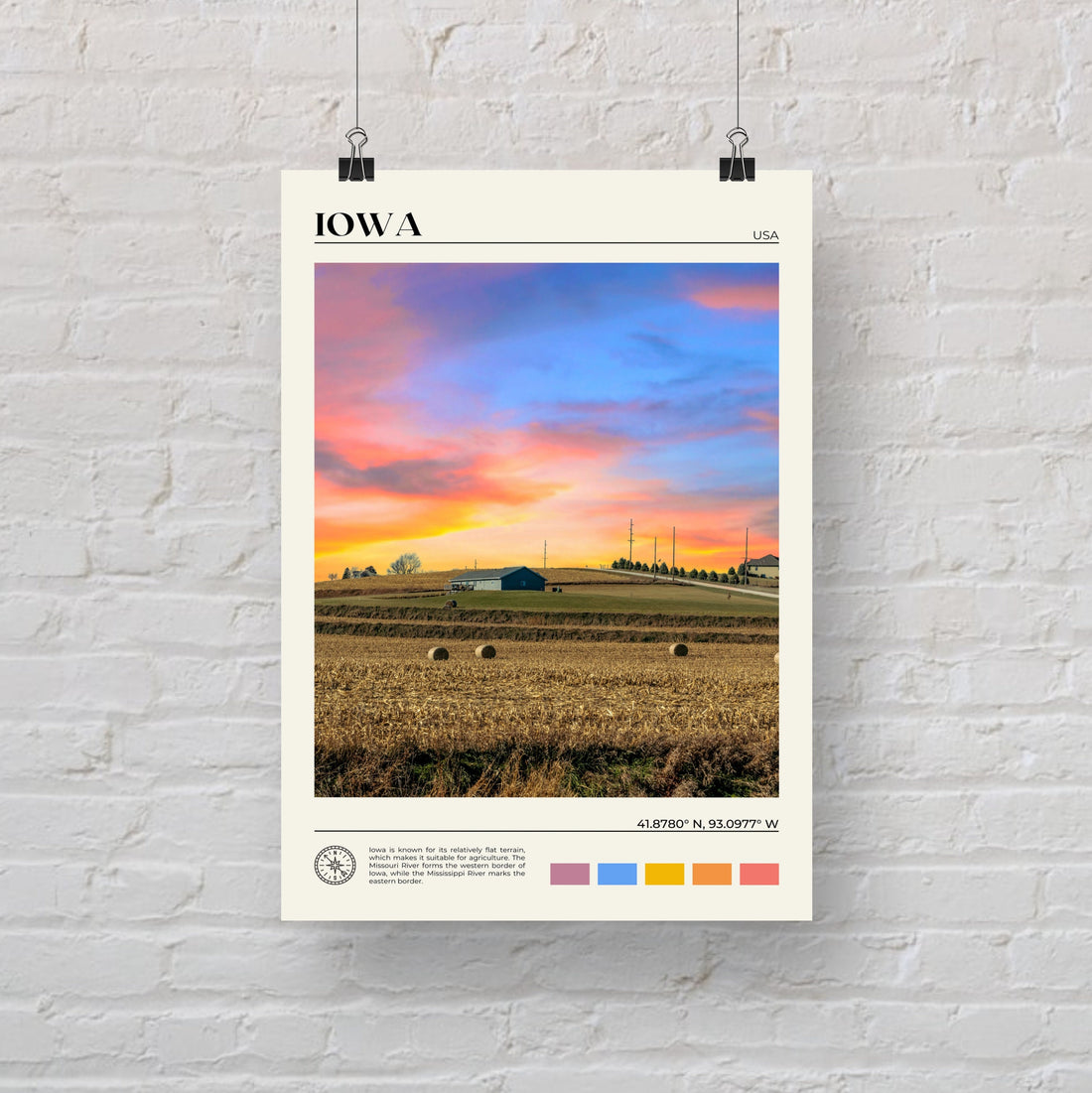 Iowa Poster