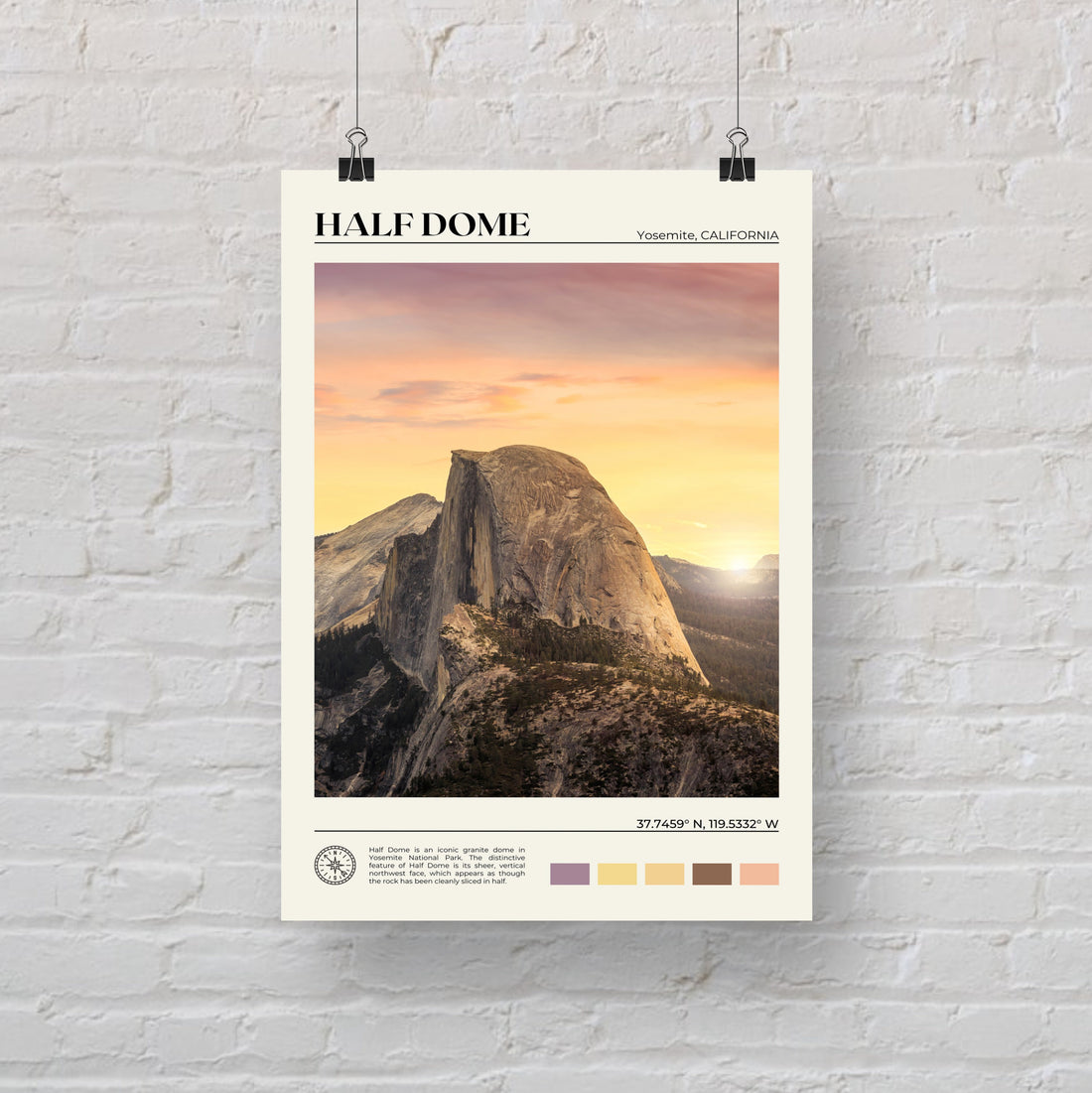 Half Dome Poster