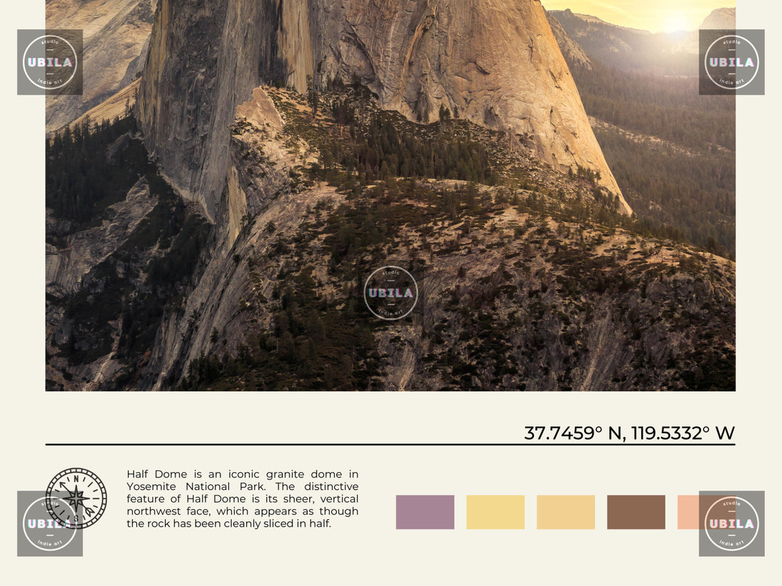 Half Dome Poster