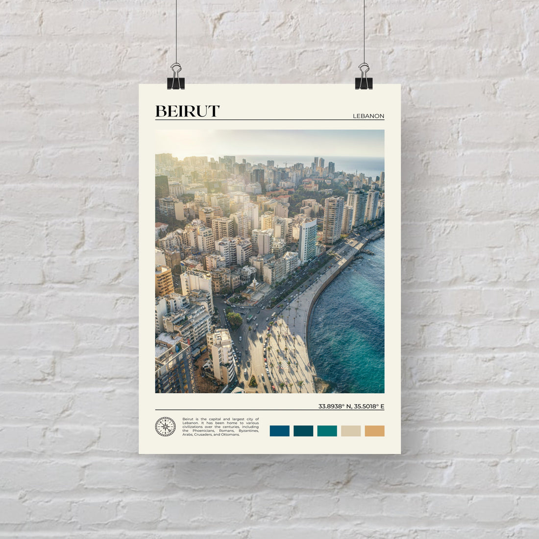 Beirut Poster