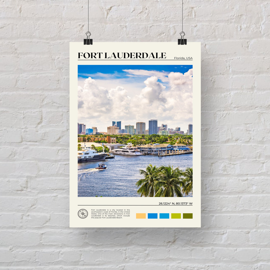 Fort Lauderdale Poster