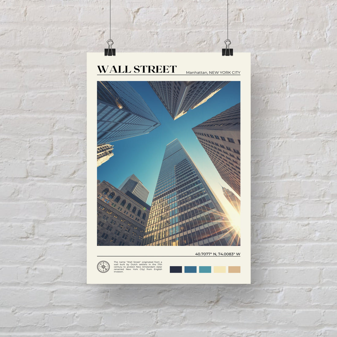 Wall Street Poster