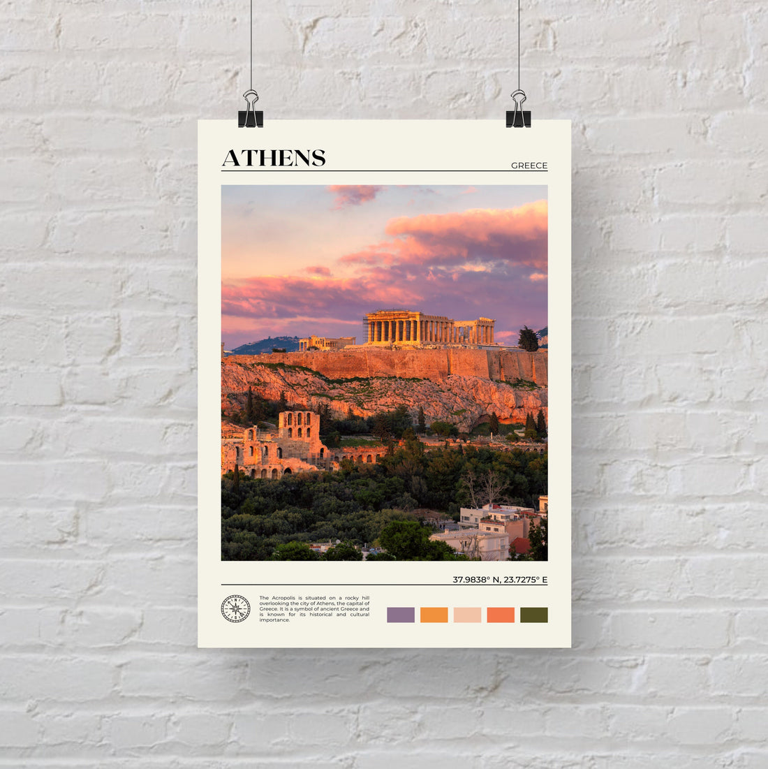 Athens Poster