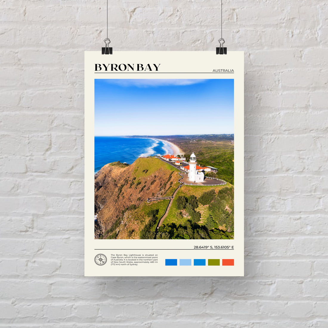 Byron Bay Poster