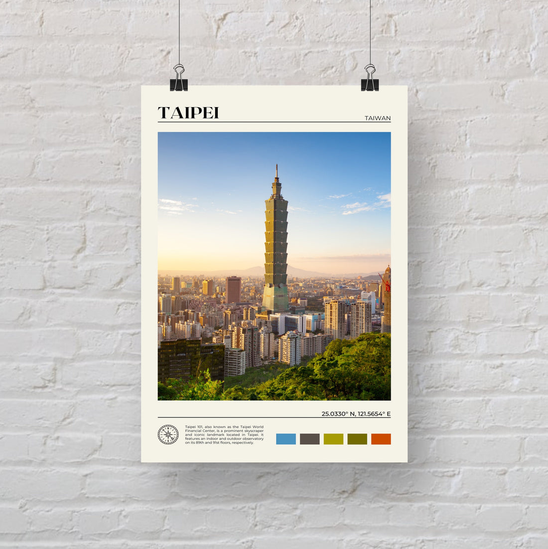 Taipei Poster