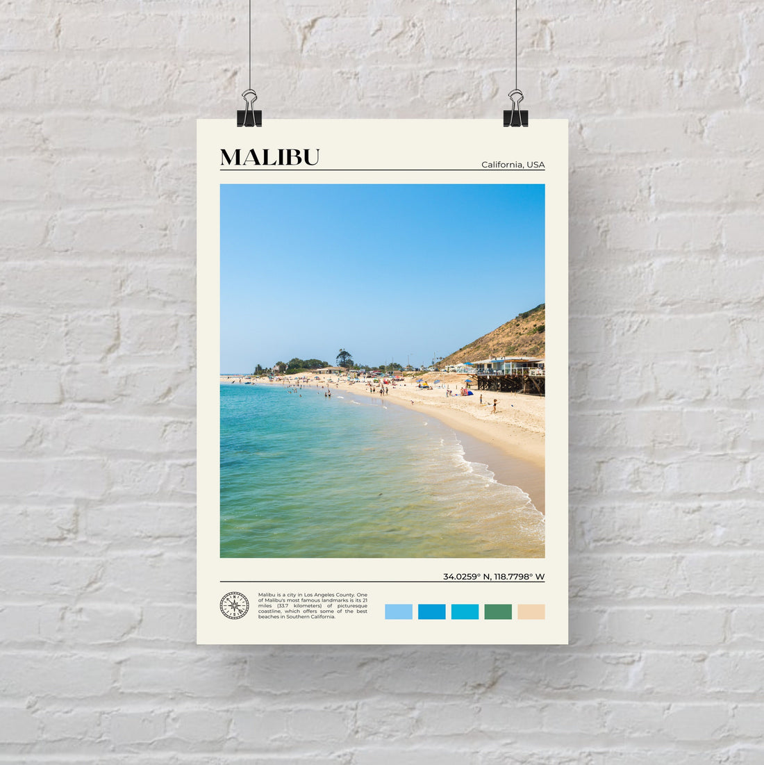 Malibu Poster