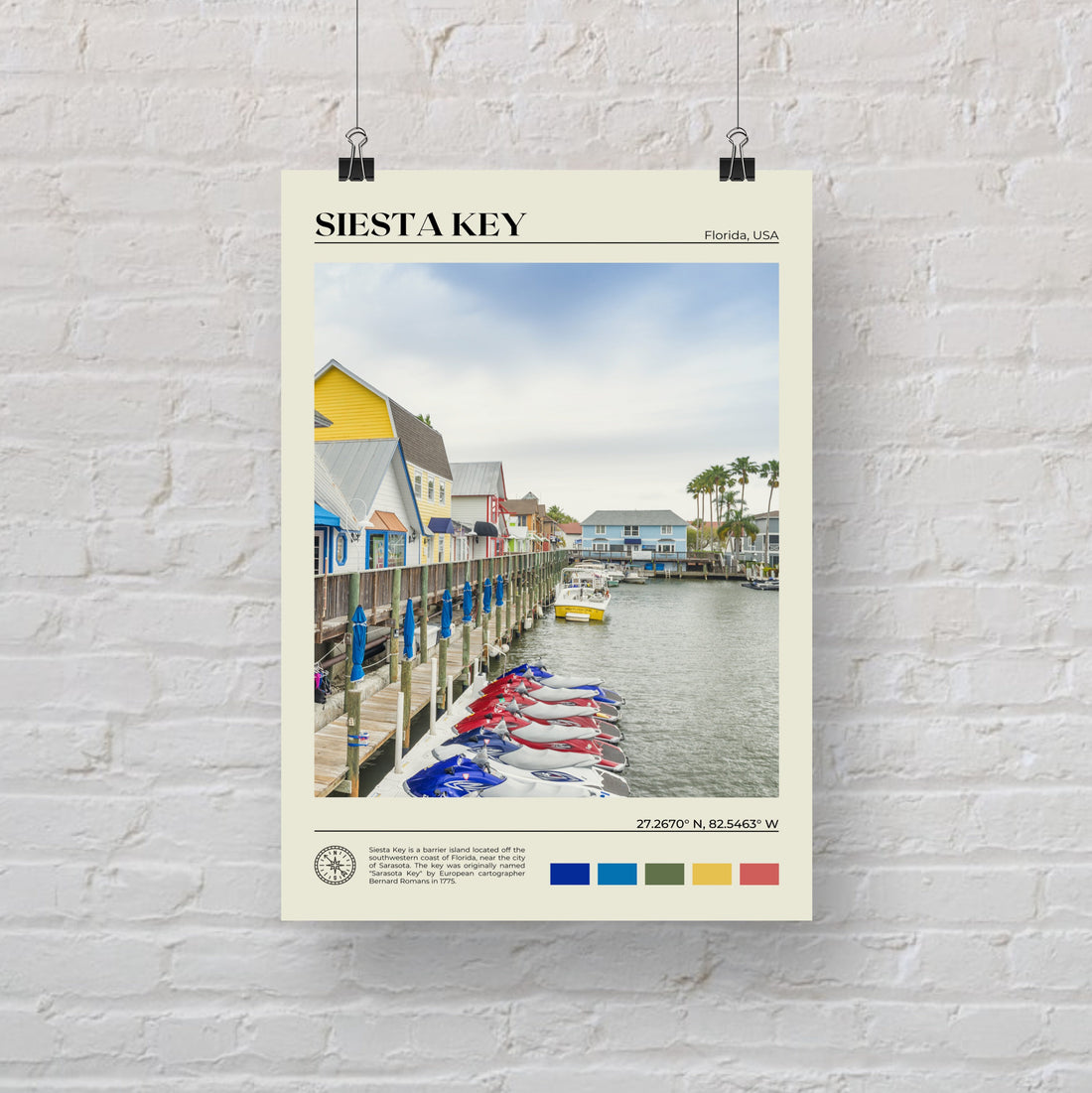 Siesta Key Poster