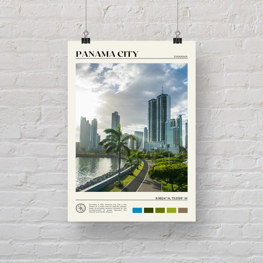 Panama City Poster