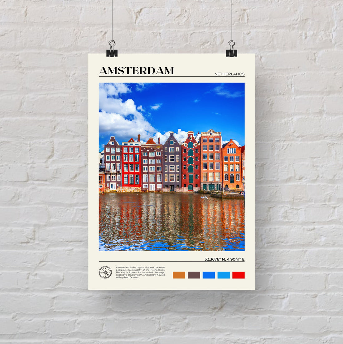 Amsterdam Poster