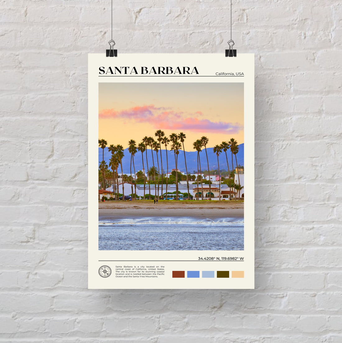 Santa Barbara Poster