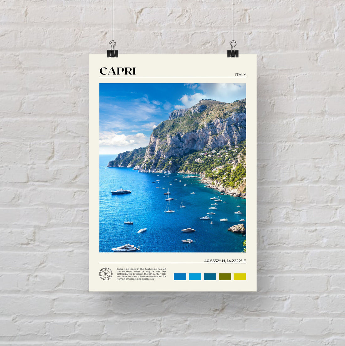 Capri Poster