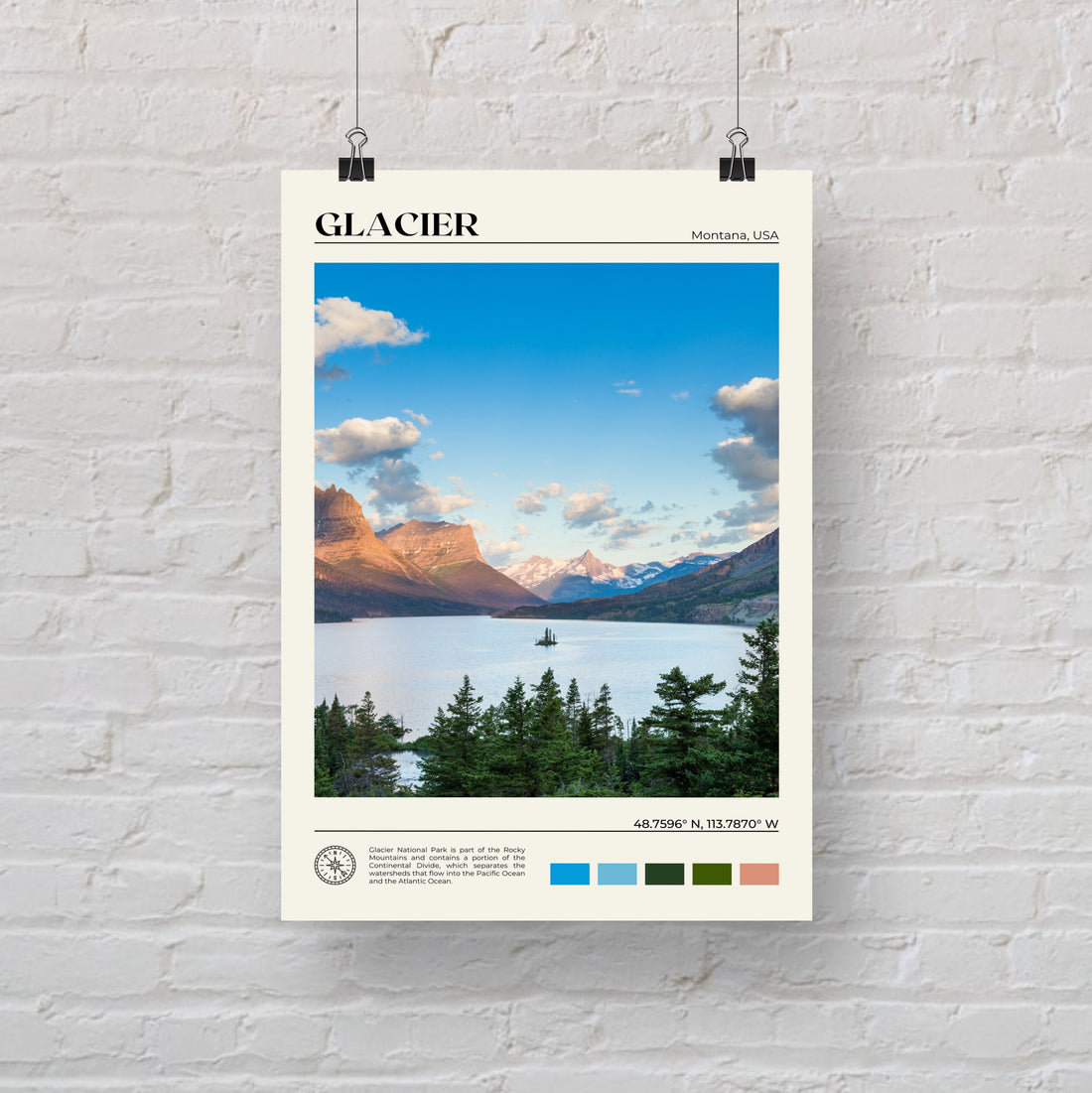 Glacier Poster