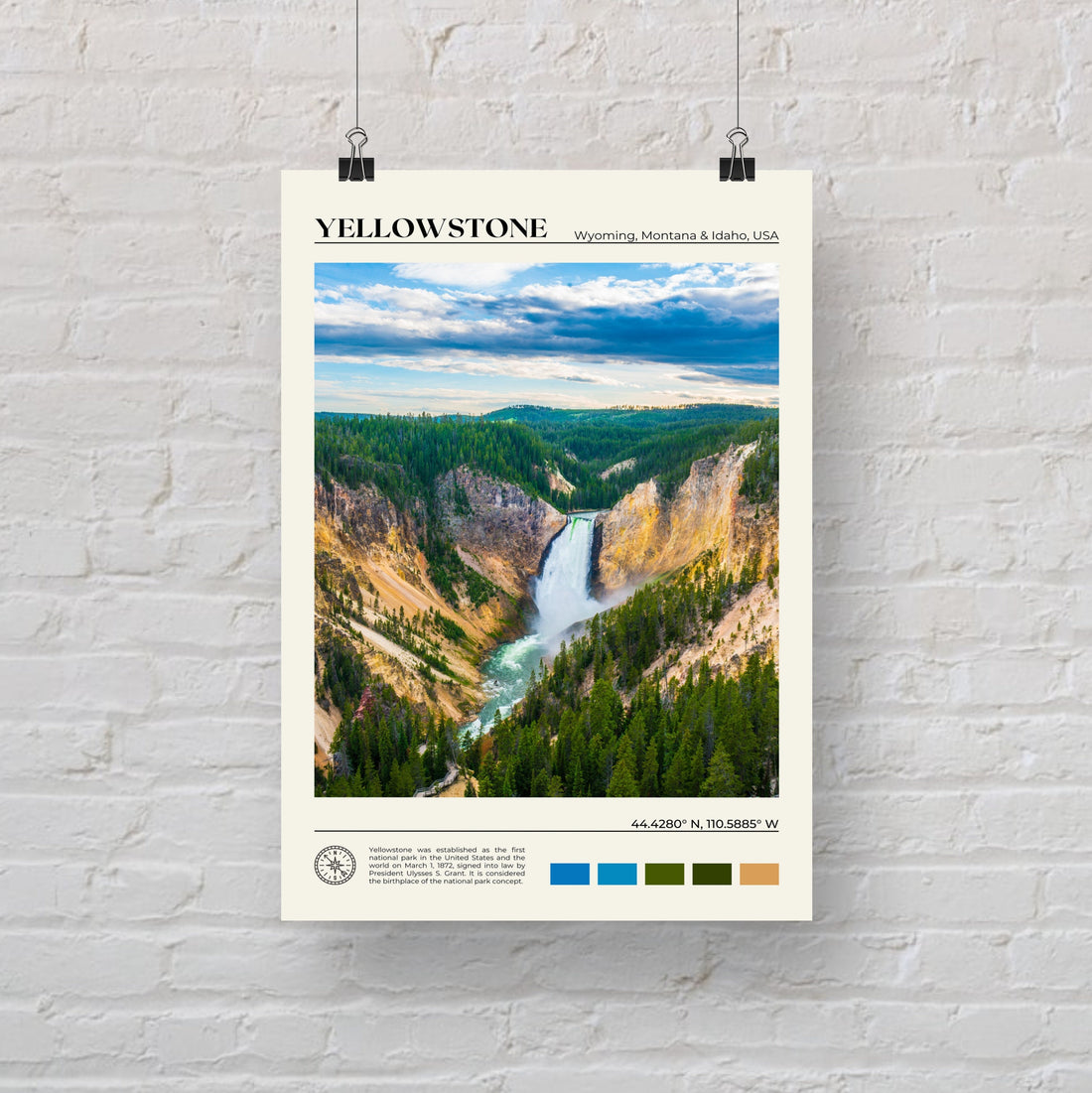 Yellowstone Poster