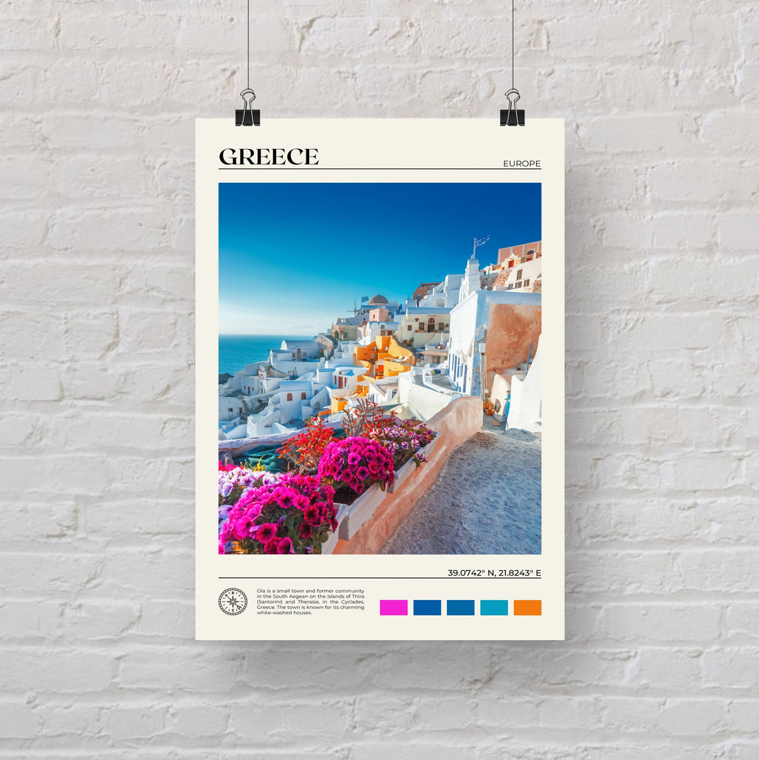 Greece Poster