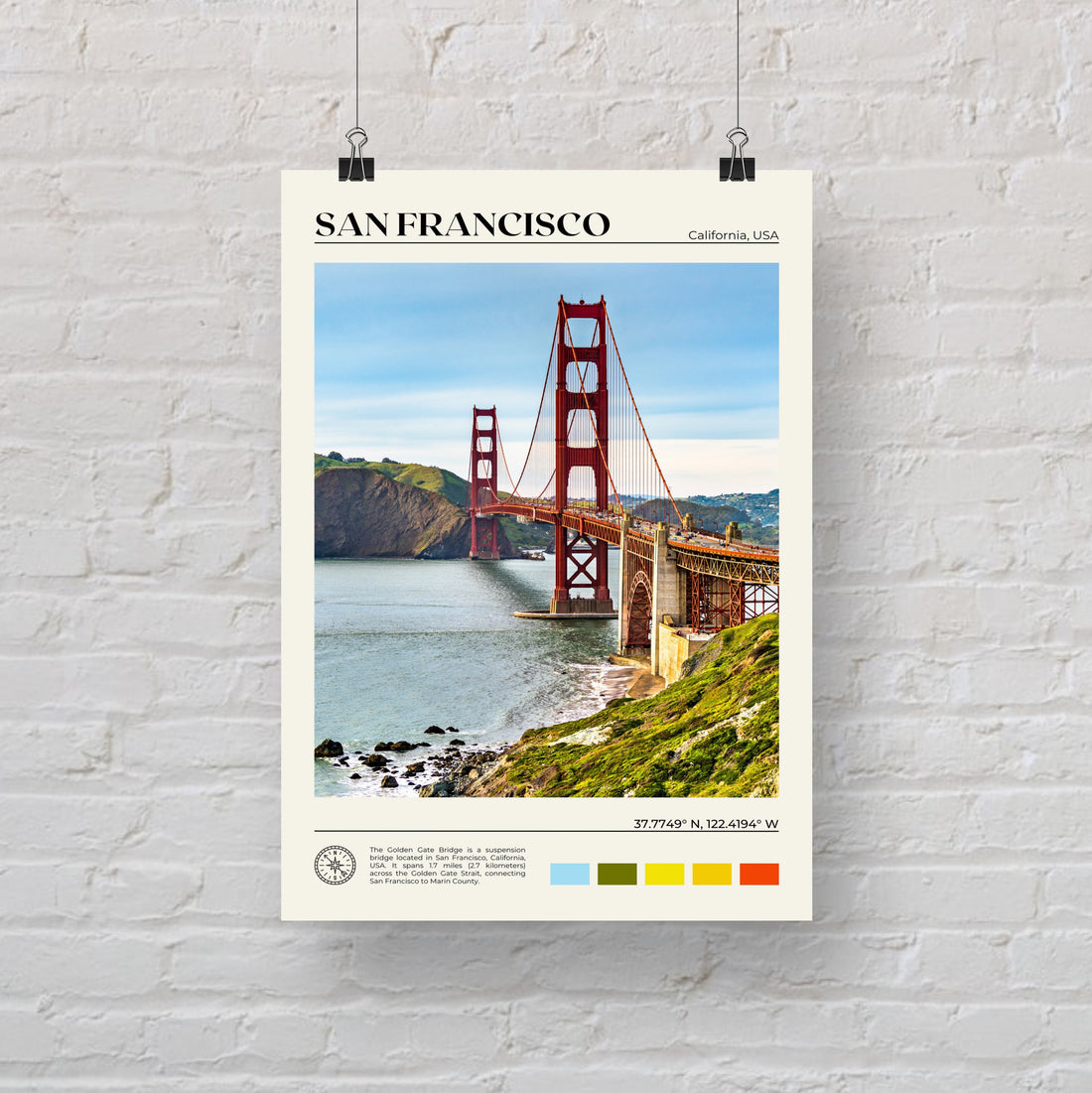 San Francisco Poster 1