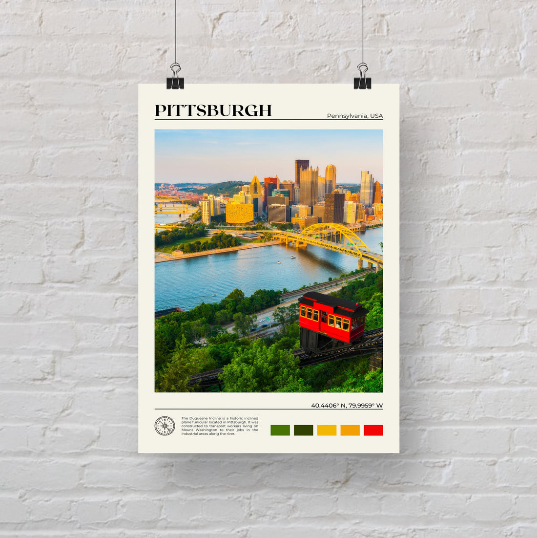 Pittsburgh Poster