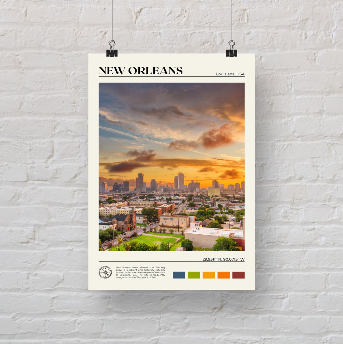 New Orleans Poster