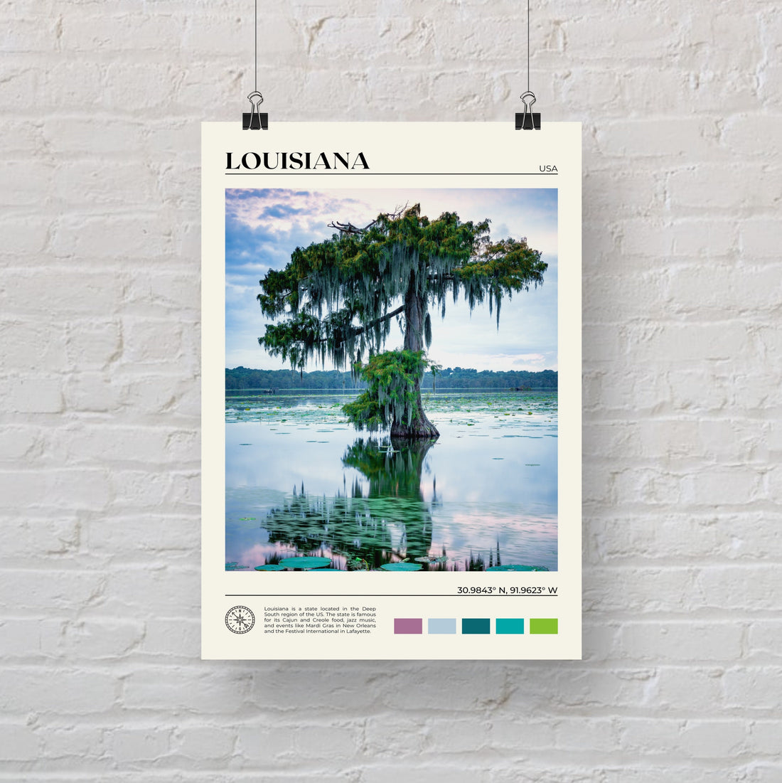 Louisiana Poster