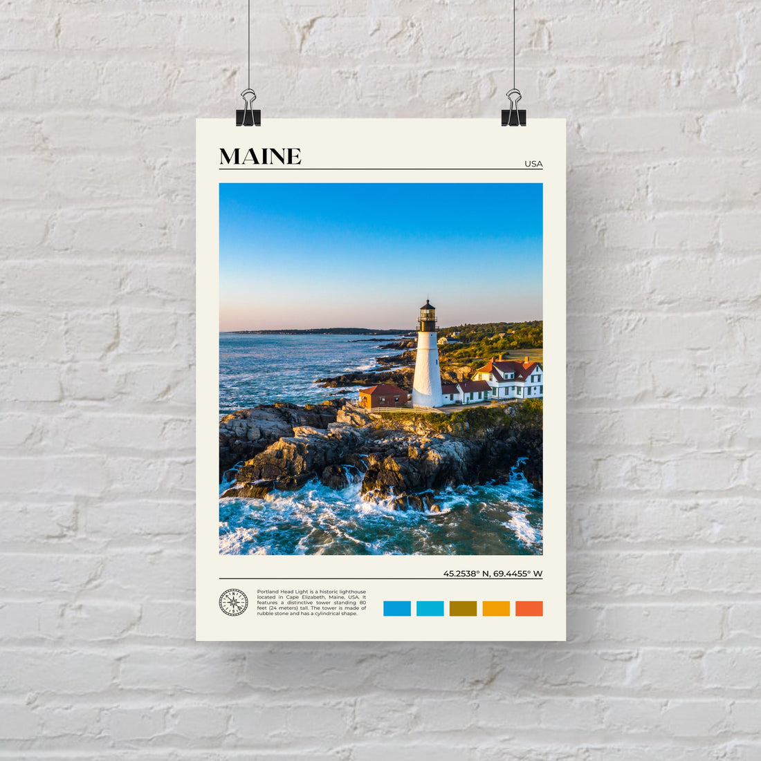 Maine Poster