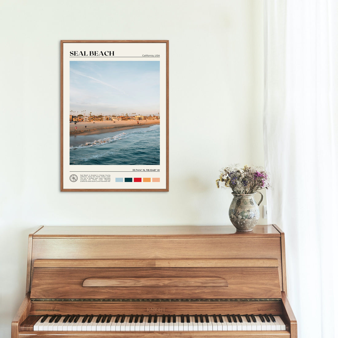 Seal Beach Poster