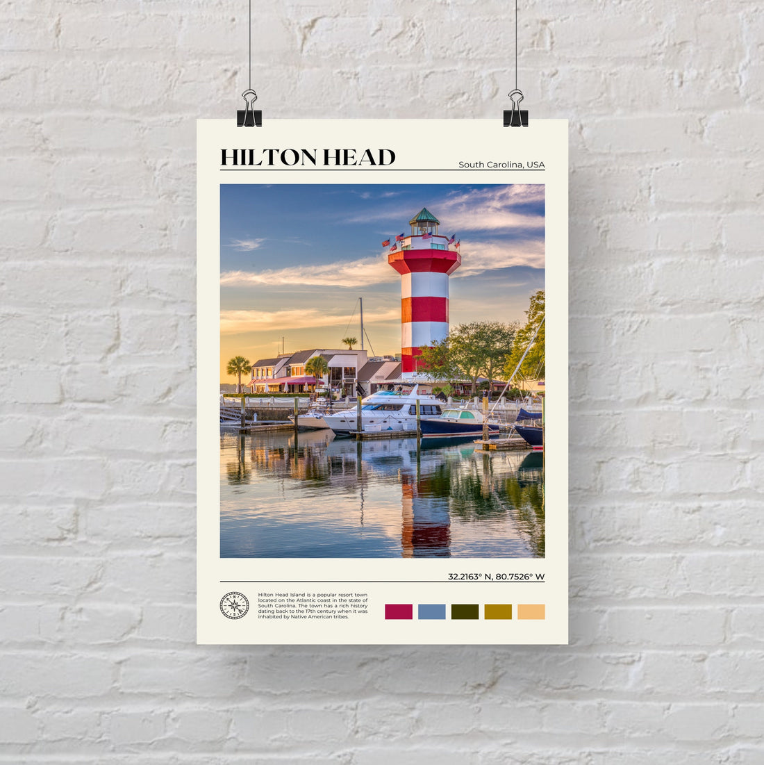 Hilton Head Poster