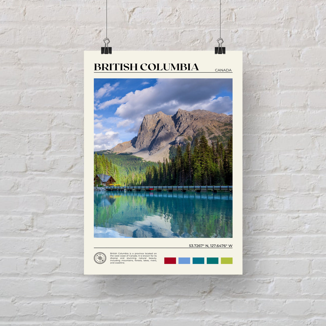 British Columbia Poster