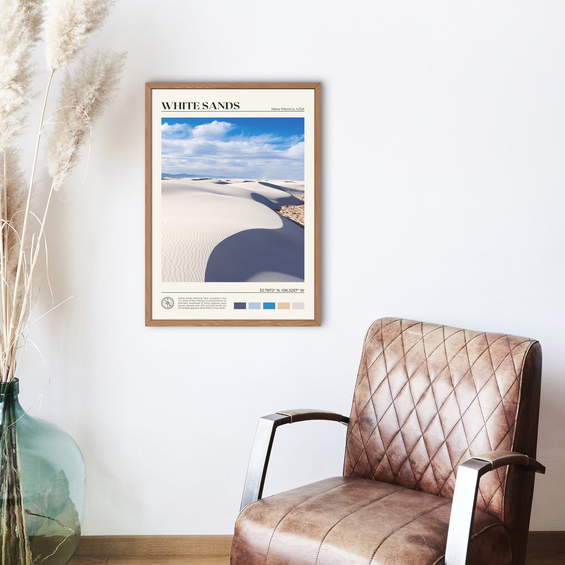 White Sands Poster