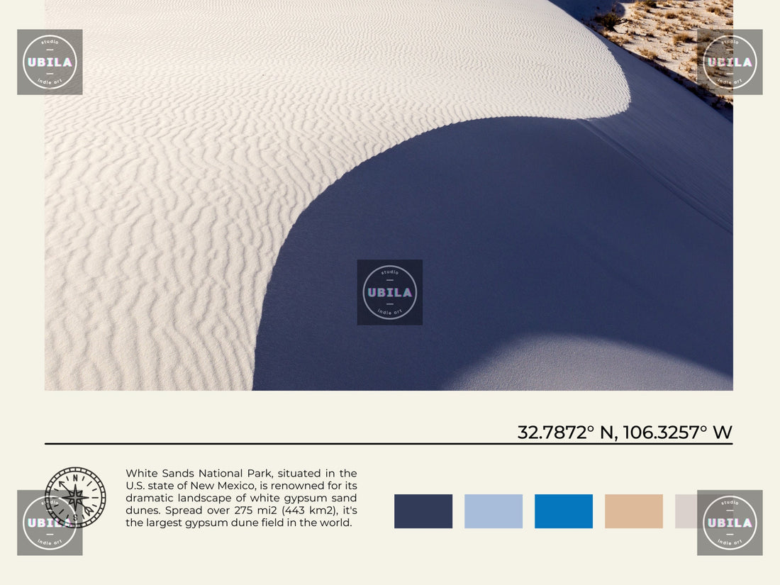 White Sands Poster