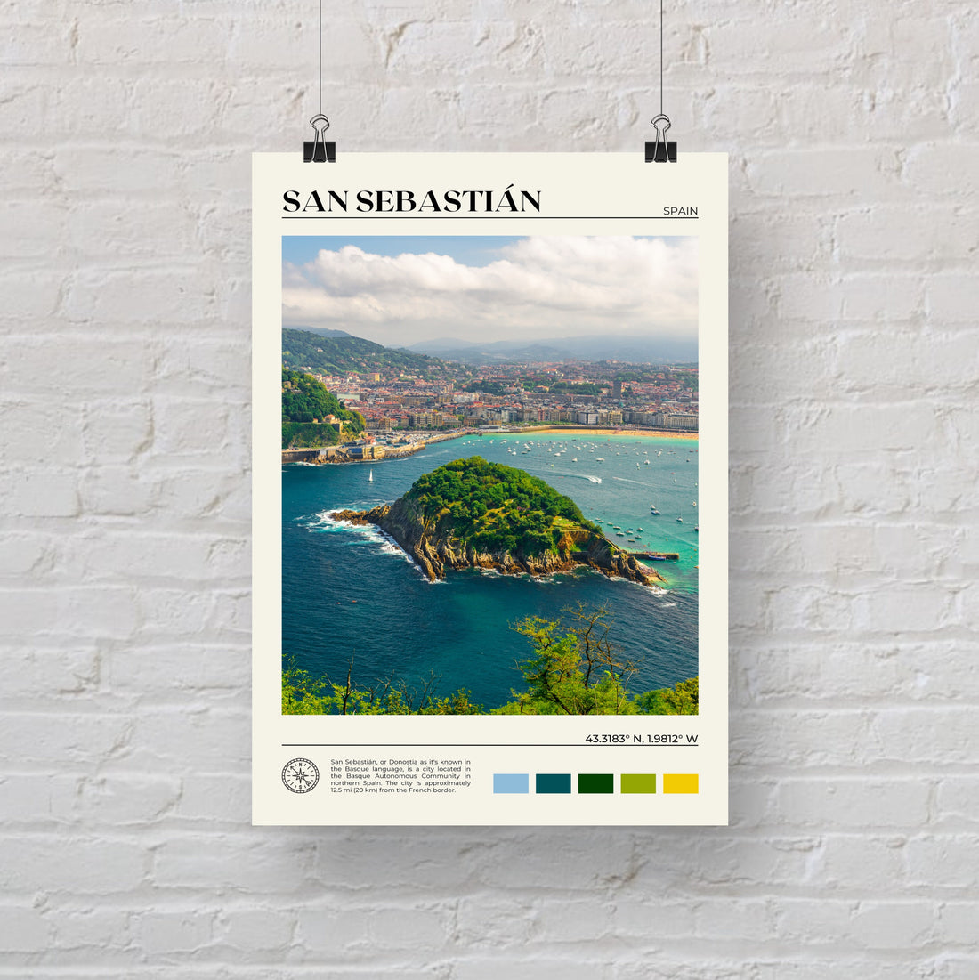 San Sebastián Poster