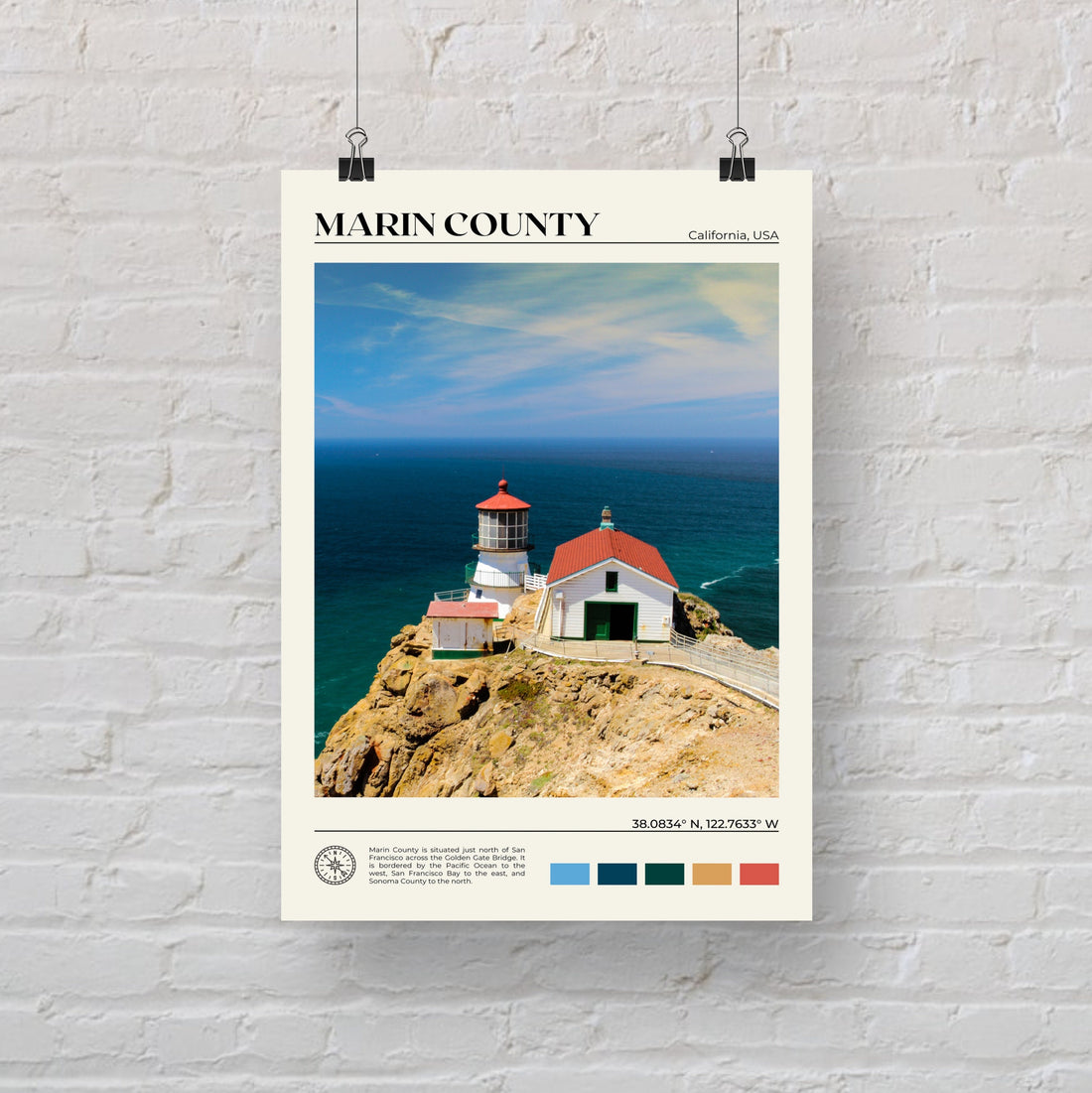 Marin County Poster