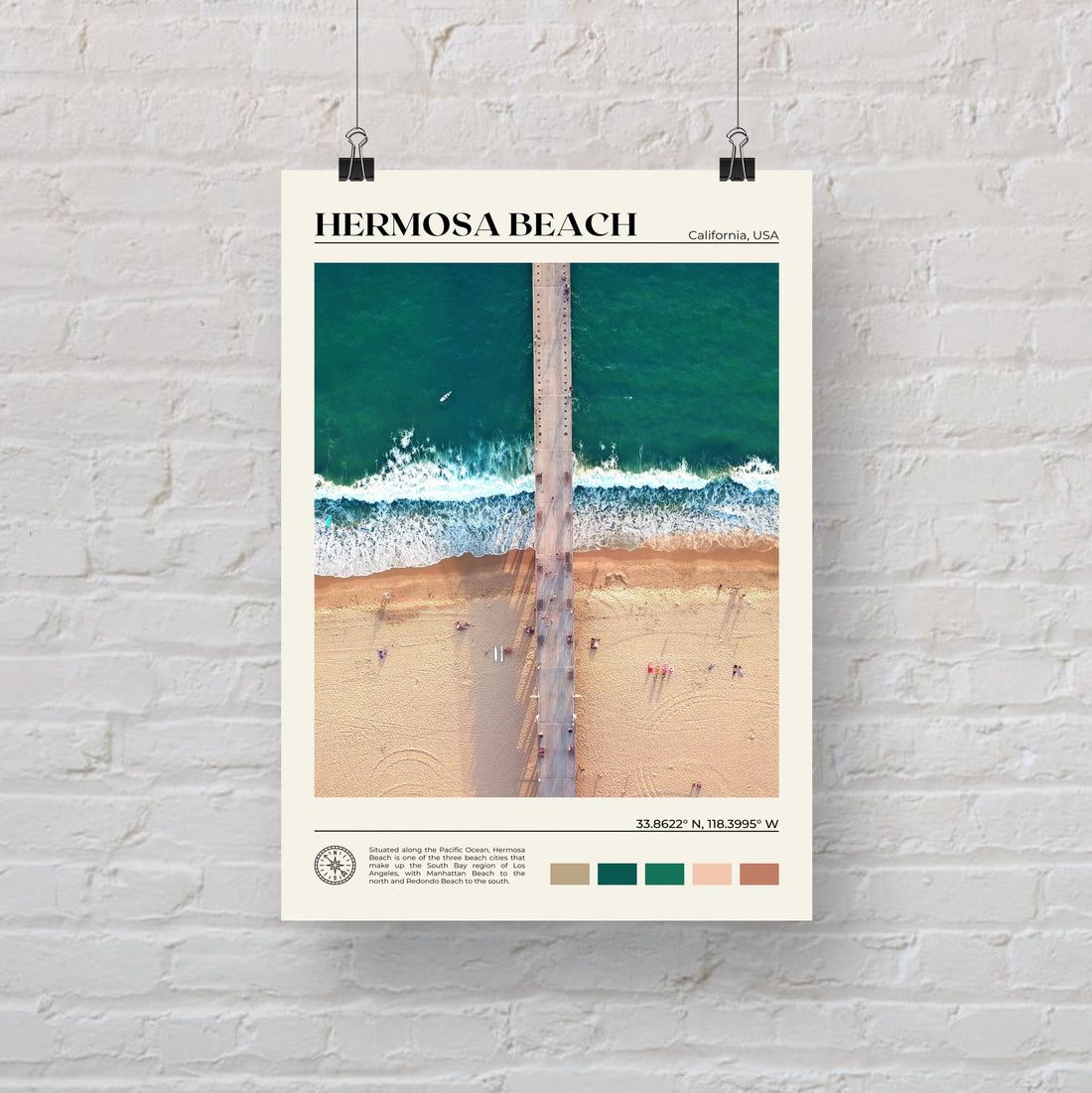 Hermosa Beach Poster