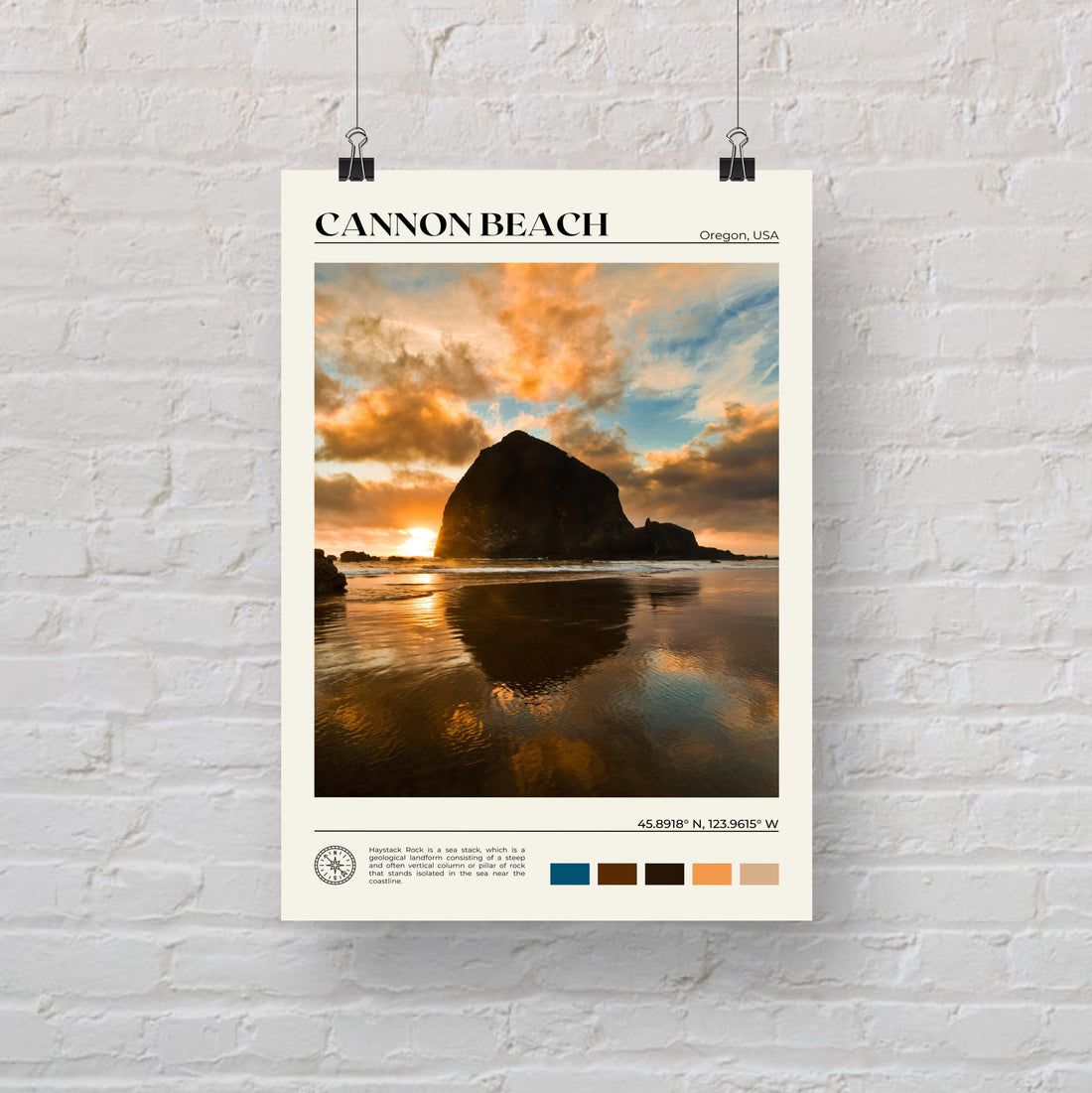 Cannon Beach Poster 1