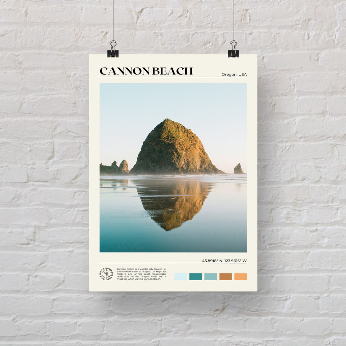 Cannon Beach Poster 2