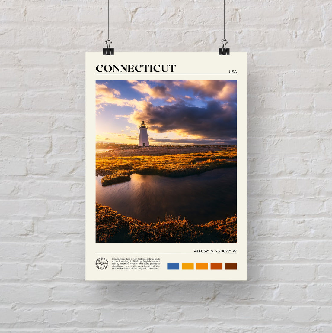 Connecticut Poster