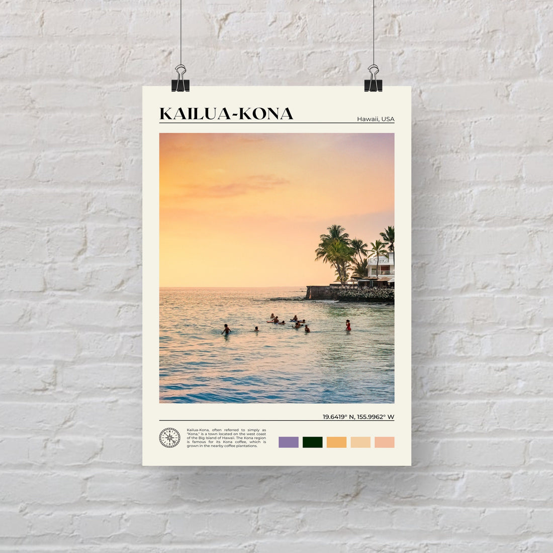 Kailua-Kona Poster