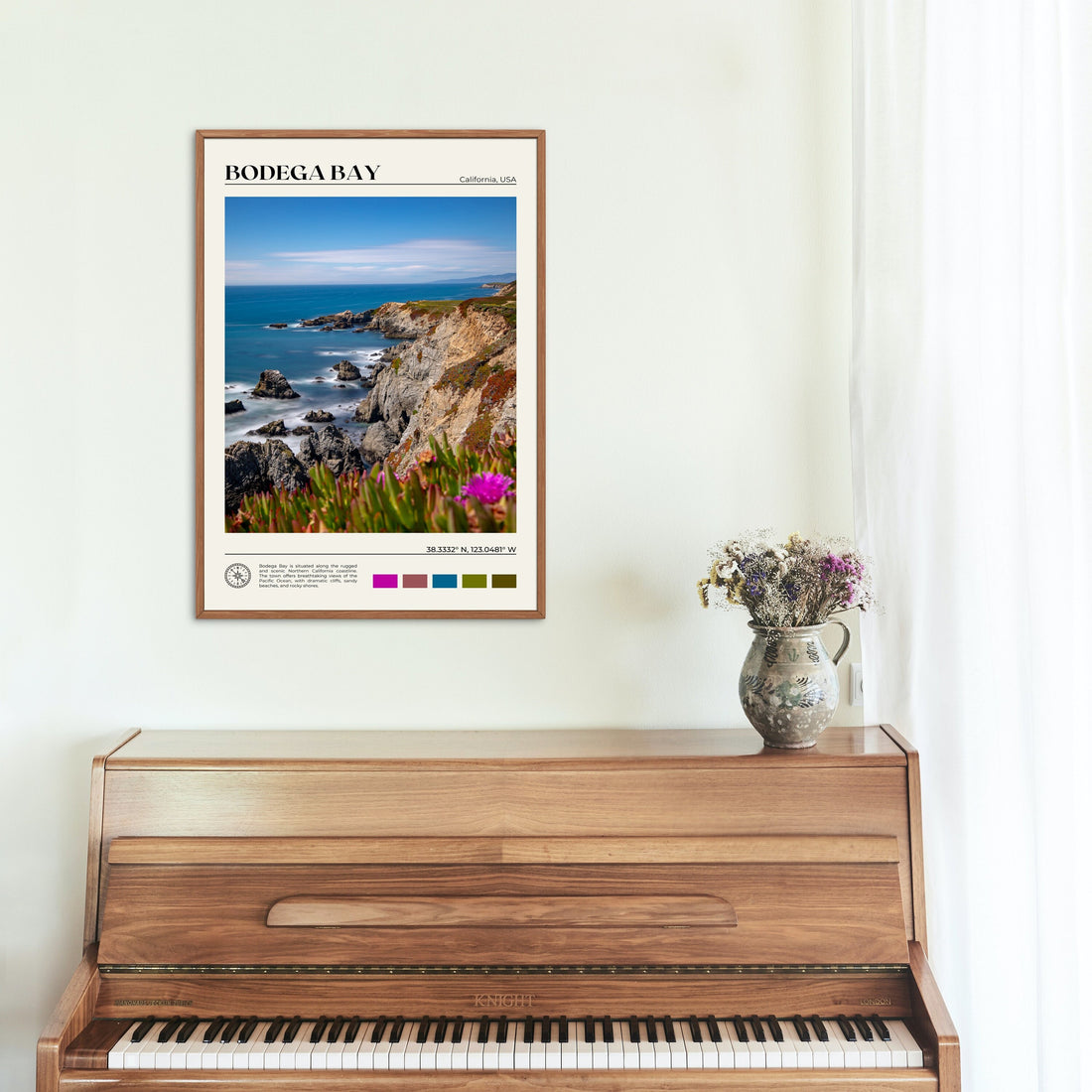 Bodega Bay Poster