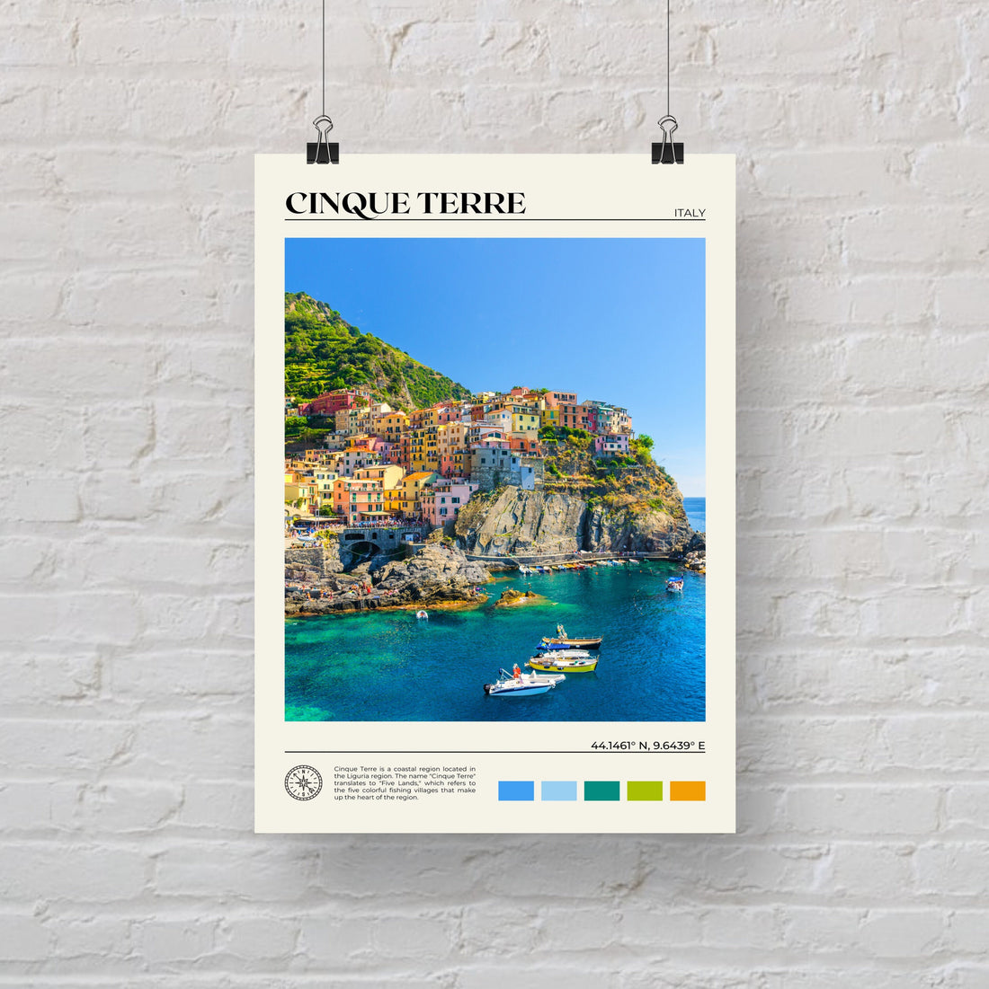 Cinque Terre Poster