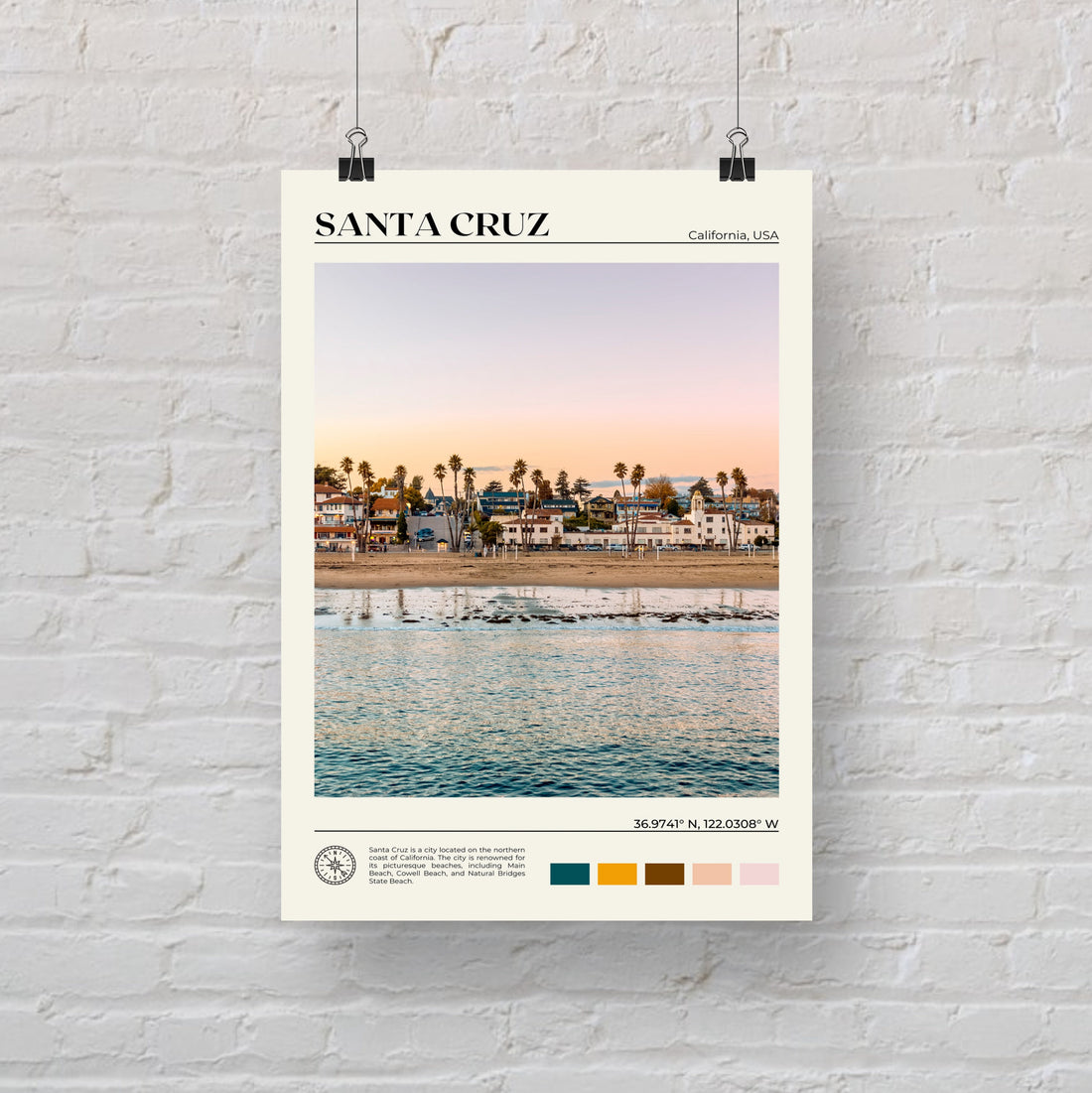 Santa Cruz Poster