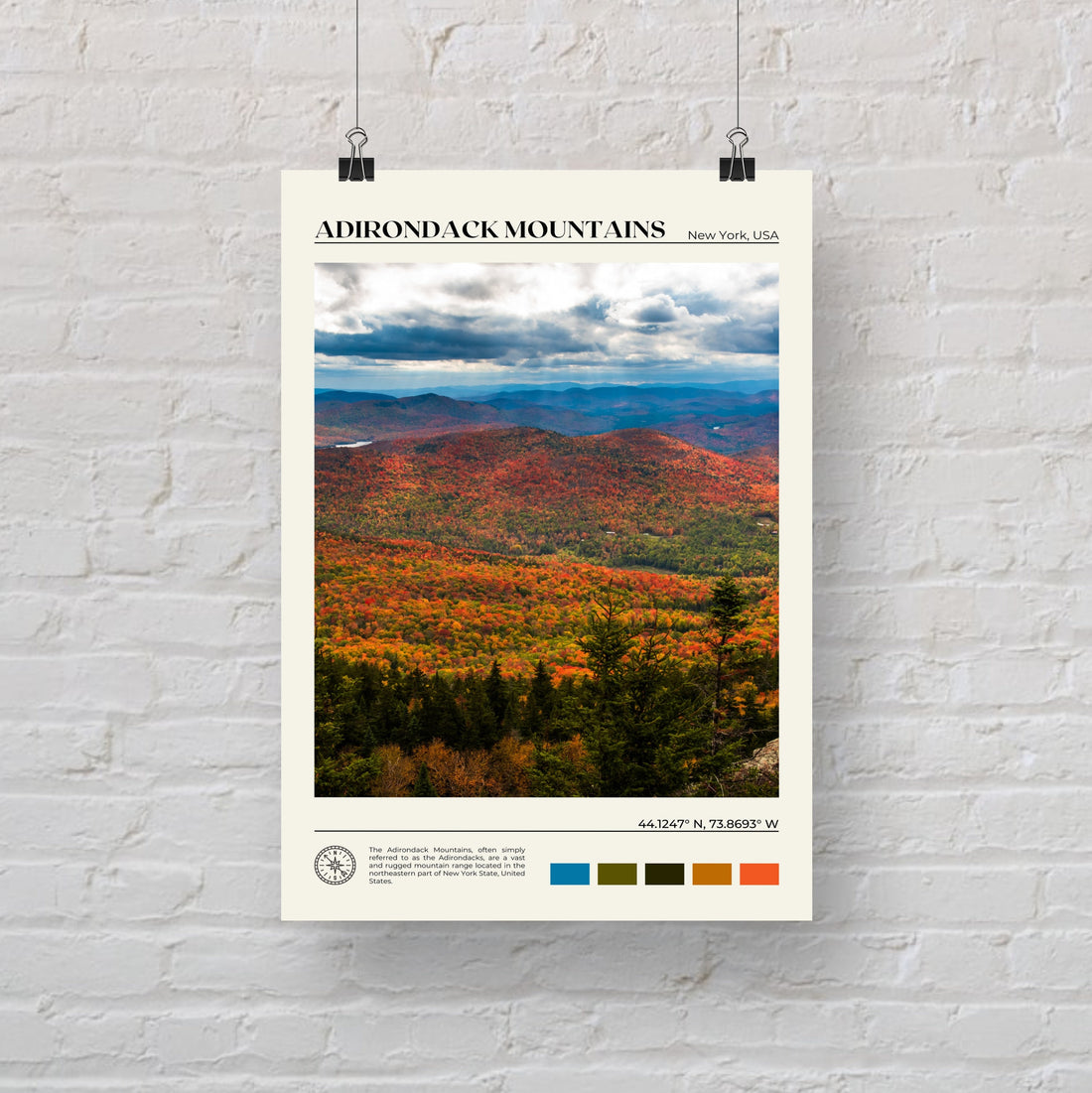 Adirondack Poster