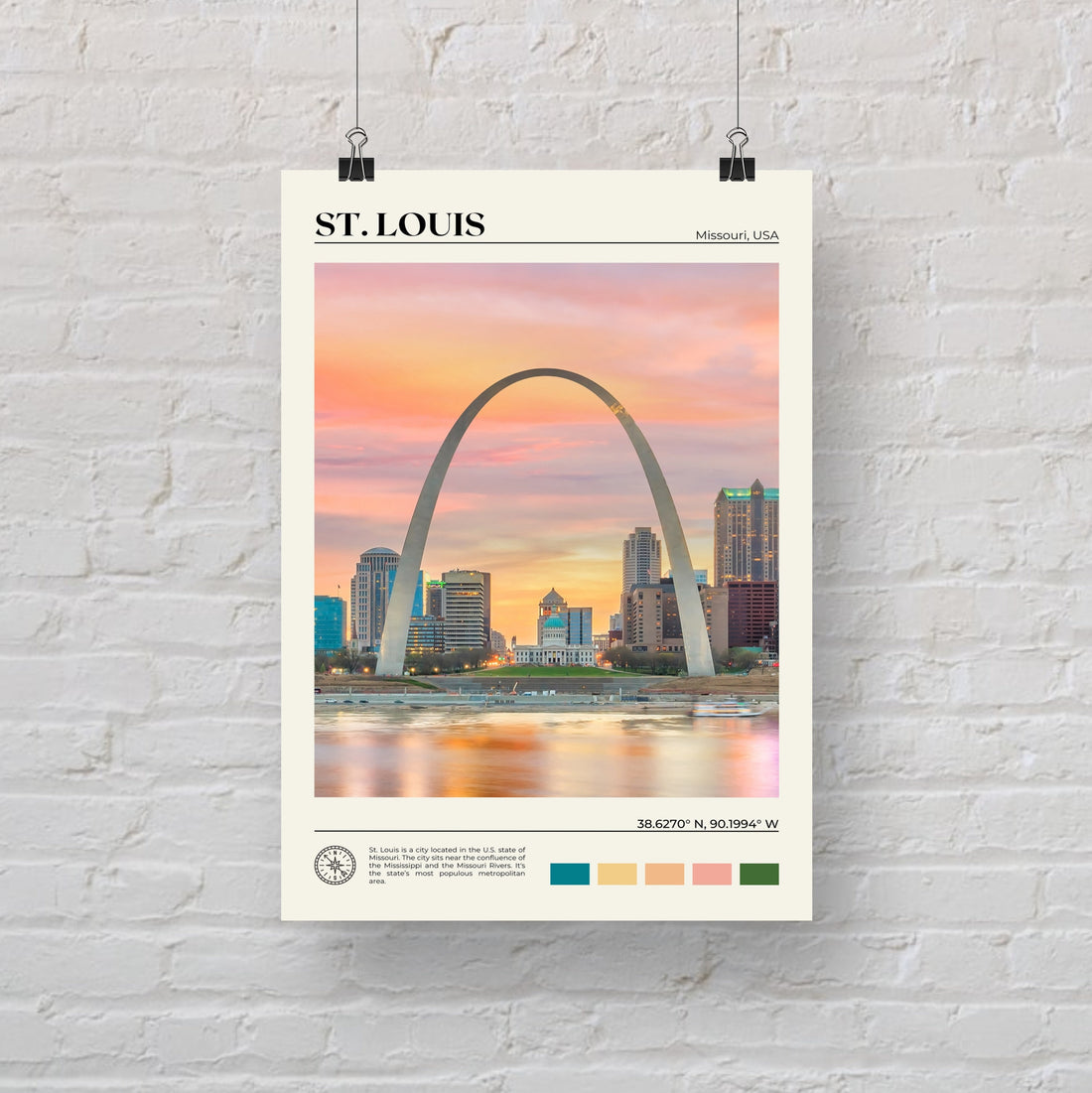 St. Louis Poster