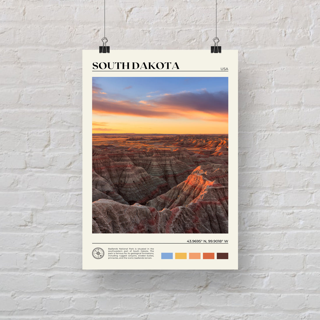 South Dakota Poster