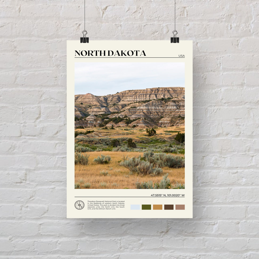 North Dakota Poster