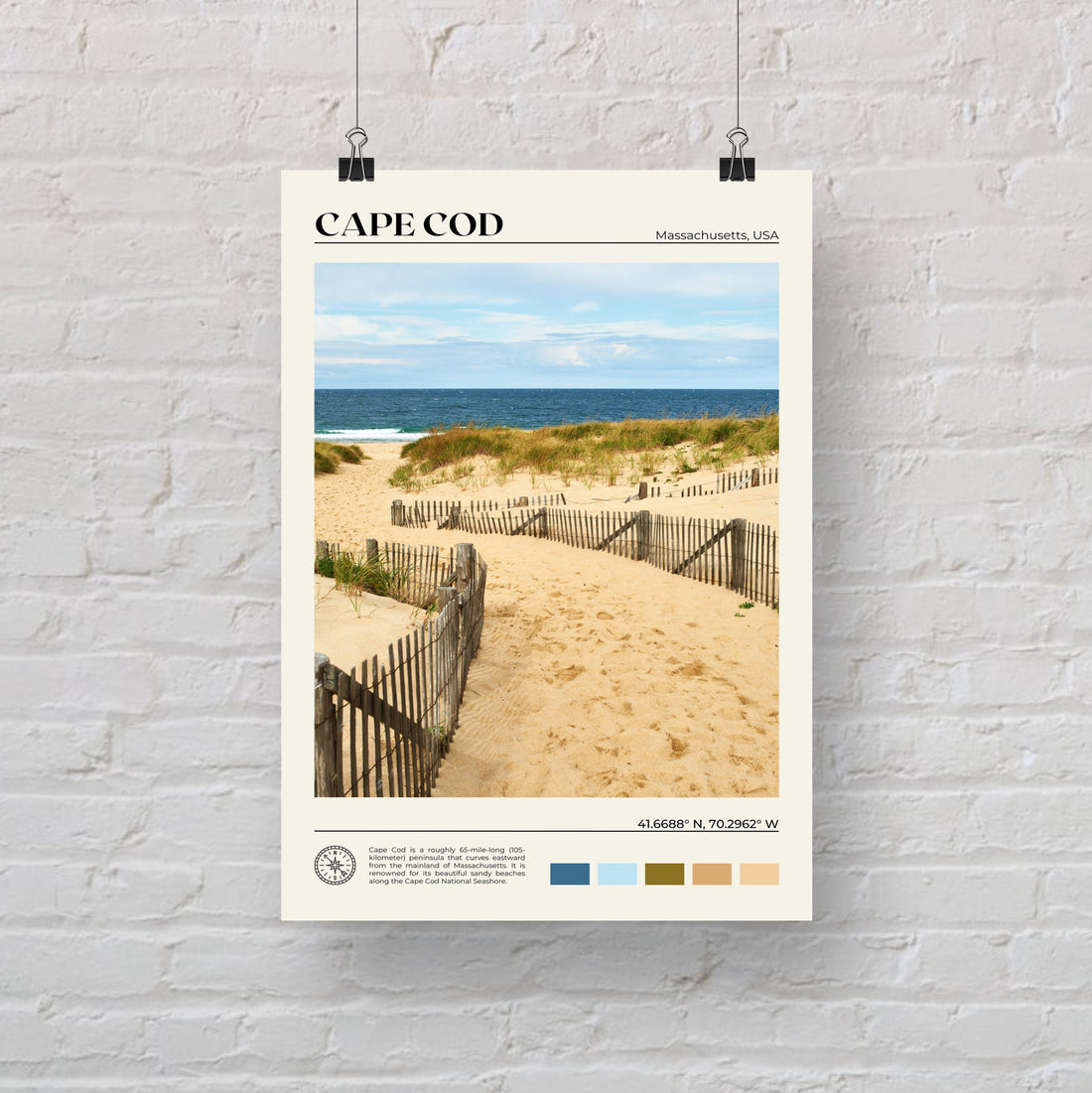 Cape Cod Poster