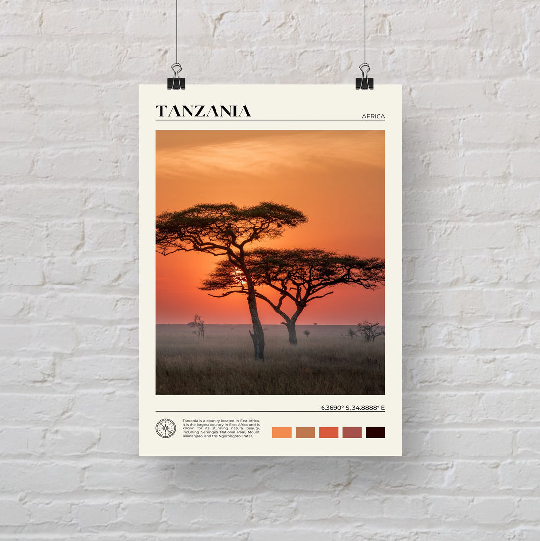 Tanzania Poster